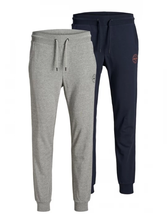 Foto van product JACK & JONES Broek 'JPSTGordon JJShark' marine / grijs gemêleerd / rood