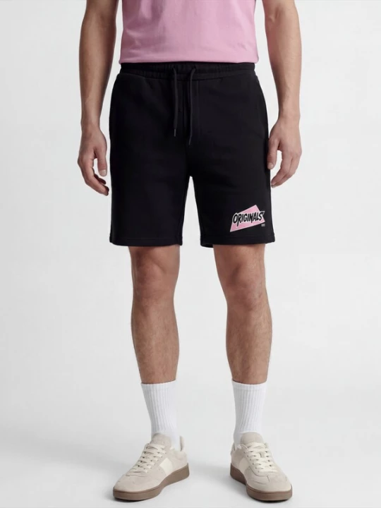 Foto van product JACK & JONES Broek 'JPSTKARL KAI' lichtroze / zwart / wit