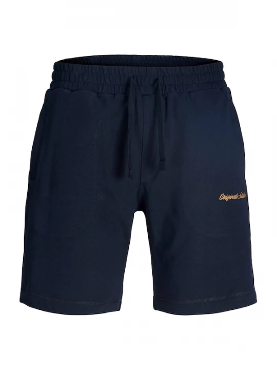 Foto van product JACK & JONES Broek 'JPSTKarl Norrebro' donkerblauw / oranje