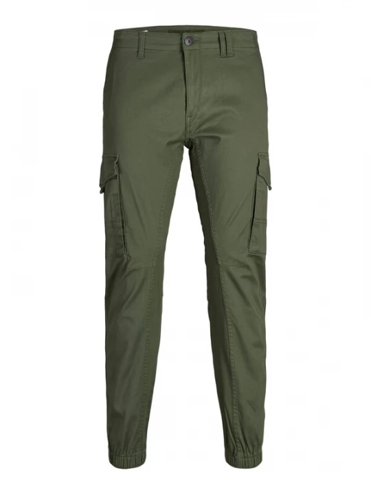 Foto van product JACK & JONES Broek 'paul' olijfgroen