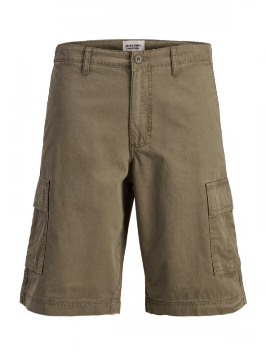 Foto van product JACK & JONES Cargobroek 'JPSTCOLE MATTY' donkergroen
