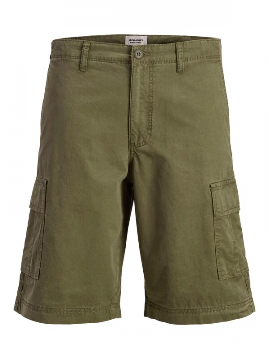 Foto van product JACK & JONES Cargobroek 'JPSTCole Matty' olijfgroen