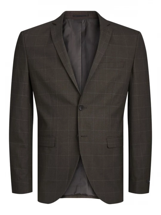 Foto van product JACK & JONES Colbert 'Solaris' beige / chocoladebruin
