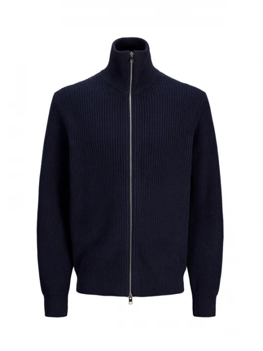Foto van product JACK & JONES Gebreid vest 'Blastandfort' donkerblauw