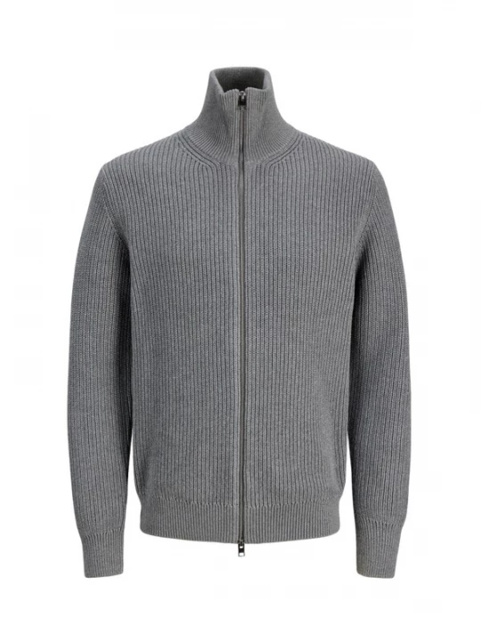 Foto van product JACK & JONES Gebreid vest 'Blastandfort' grijs