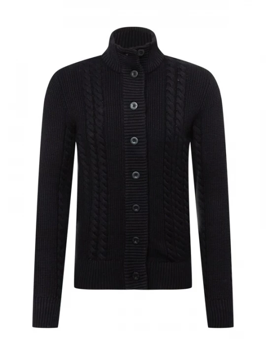 Foto van product JACK & JONES Gebreid vest 'JCOTED' zwart
