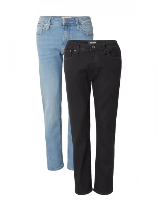 Foto van product JACK & JONES Jeans 'JJICLARK JJORIGINAL' lichtblauw / zwart