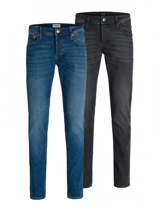 Foto van product JACK & JONES Jeans 'JJIGlenn' blauw denim / grey denim