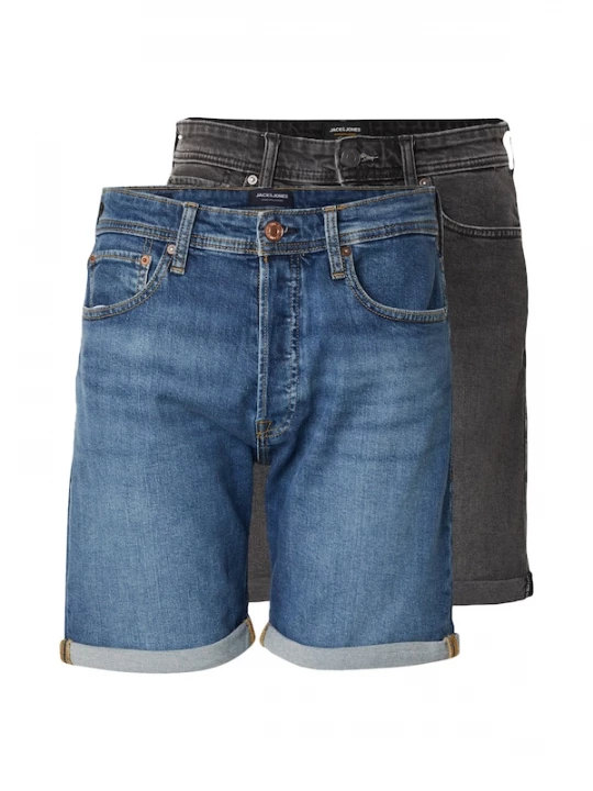 Foto van product JACK & JONES Jeans 'JJIRick JJIOrg' blauw denim / black denim