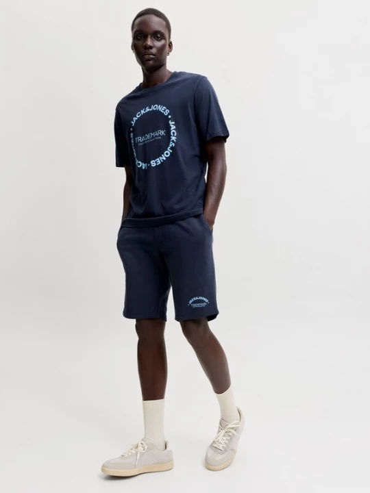 Foto van product JACK & JONES Joggingpak 'JJBENSON' navy / lichtblauw