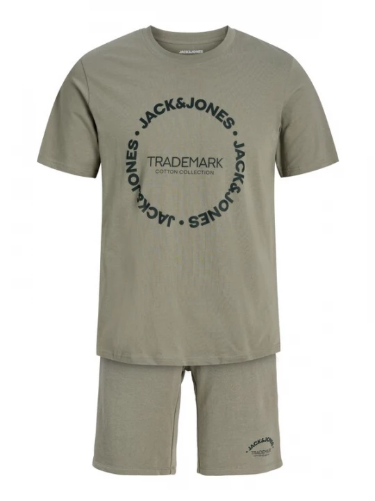 Foto van product JACK & JONES Joggingpak 'JJBENSON' olijfgroen / donkergroen