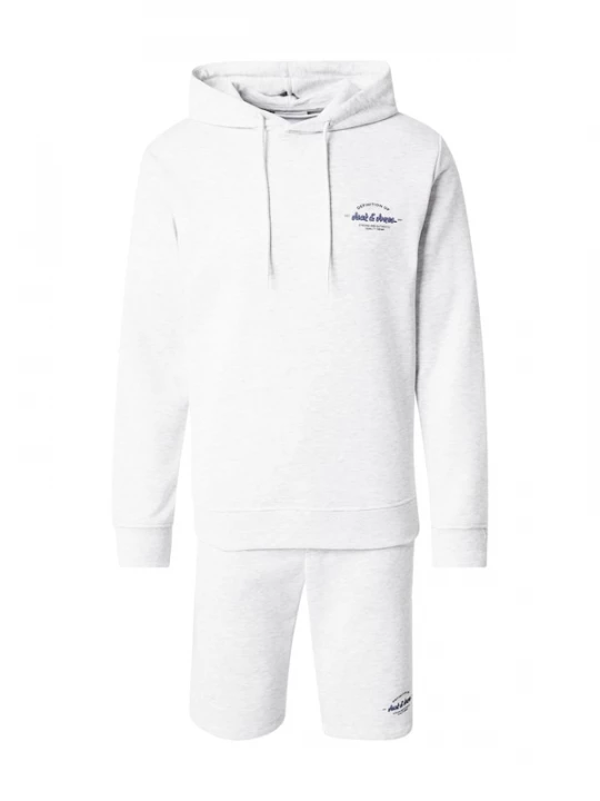 Foto van product JACK & JONES Joggingpak 'JJBRANDON' navy / zwart / wit / wit gemêleerd