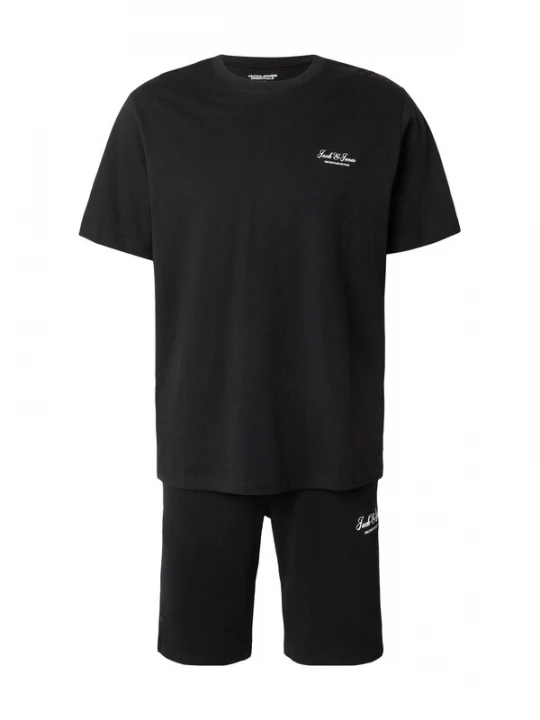 Foto van product JACK & JONES Joggingpak 'JJEARCHIVE' zwart / wit