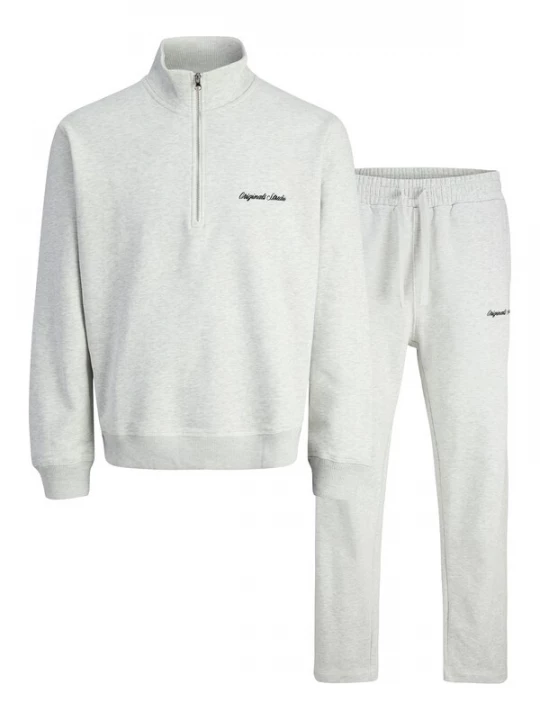 Foto van product JACK & JONES Joggingpak 'JORNorrebro' wit gemêleerd