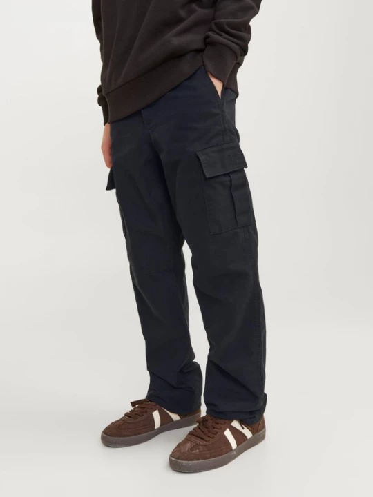 Foto van product Jack & Jones Junior Broek 'kane' zwart