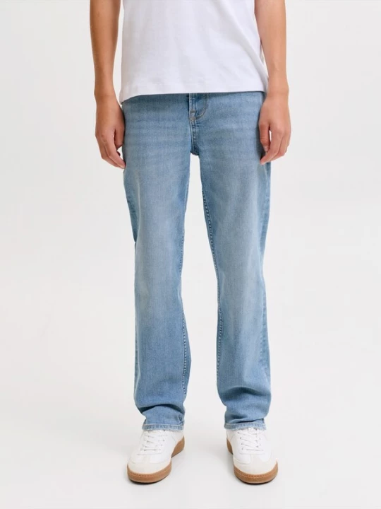 Foto van product Jack & Jones Junior Jeans 'JJIClark JJOriginal' blauw denim