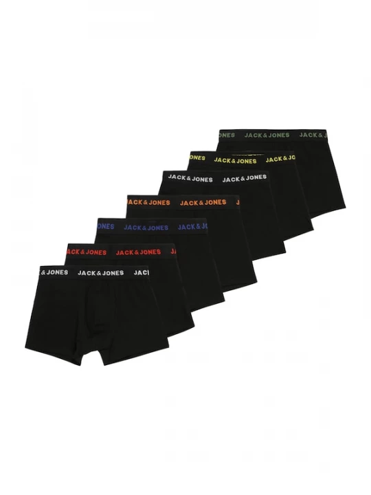 Foto van product Jack & Jones Junior Onderbroek kobaltblauw / geel / groen / oranje / rood / zwart / wit