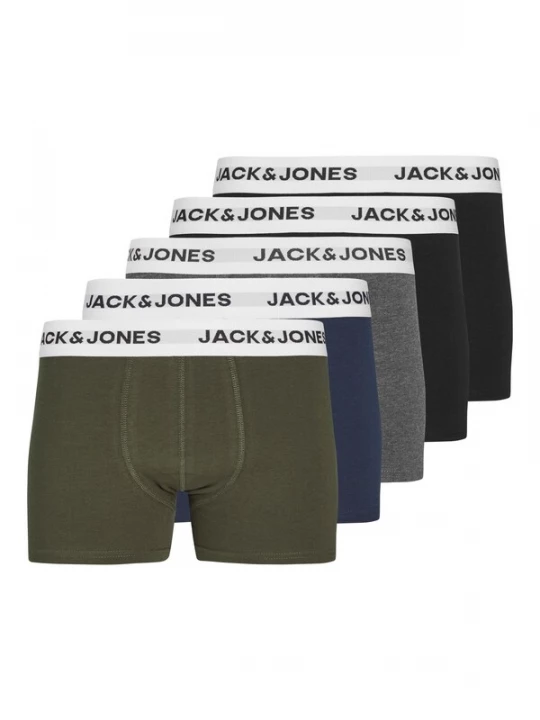 Foto van product Jack & Jones Junior Onderbroek navy / grijs gemêleerd / kaki / zwart