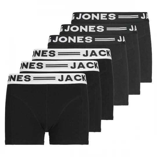 Foto van product Jack & Jones Junior Onderbroek zwart / wit