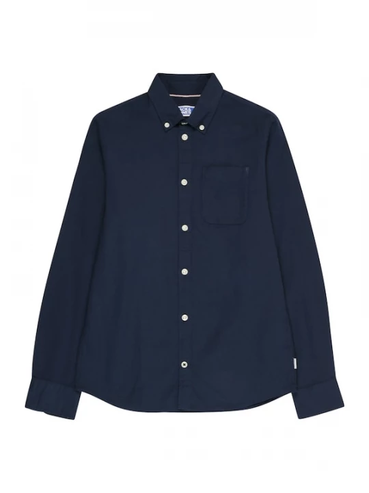 Foto van product Jack & Jones Junior Overhemd donkerblauw