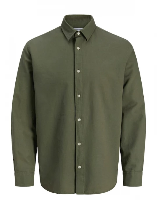 Foto van product Jack & Jones Junior Overhemd 'JJEBreeze' olijfgroen