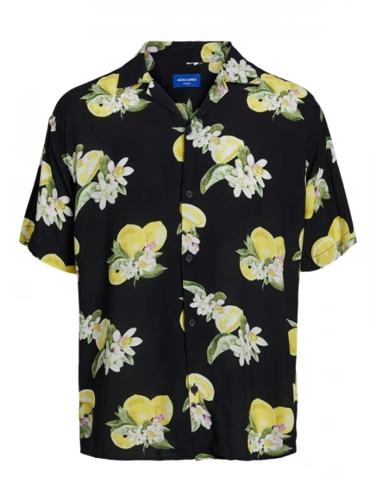 Foto van product Jack & Jones Junior Overhemd 'Luke' zwart