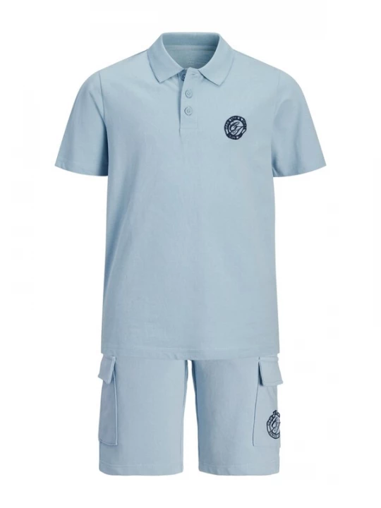 Foto van product Jack & Jones Junior Set 'Alliance' lichtblauw