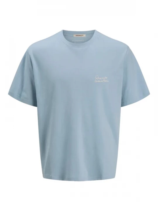 Foto van product Jack & Jones Junior Shirt 'Acapulco' lichtblauw / wit