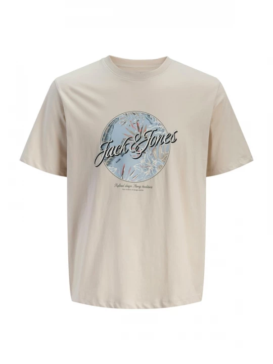 Foto van product Jack & Jones Junior Shirt ecru / opaal / zwart / wit