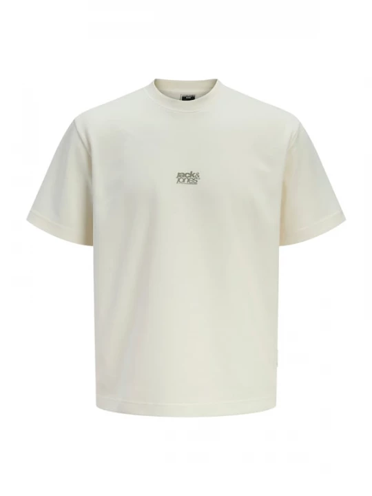 Foto van product Jack & Jones Junior Shirt 'JCOBREEZE' lichtgeel / grijs / donkergrijs / wit