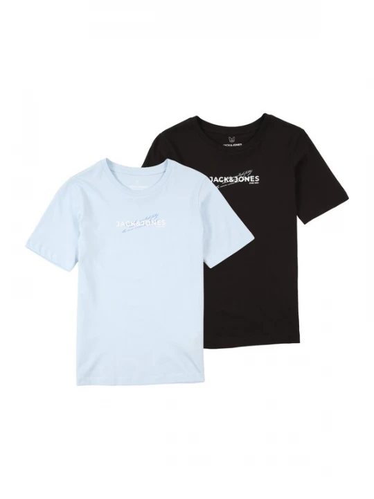 Foto van product Jack & Jones Junior Shirt 'JCOETERNA' lichtblauw / zwart