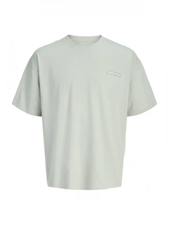 Foto van product Jack & Jones Junior Shirt 'JCOETERNA' smaragd / pastelgroen / wit