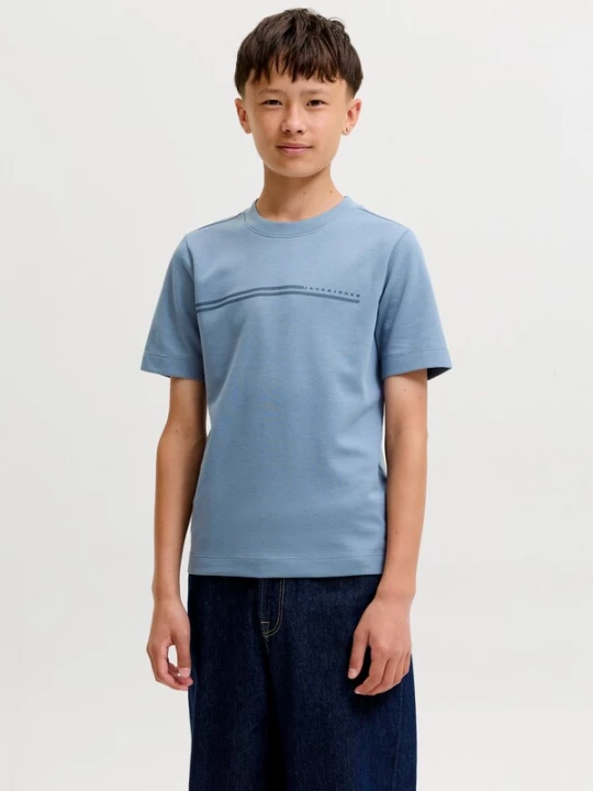 Foto van product Jack & Jones Junior Shirt 'JCOFUSION' opaal / duifblauw