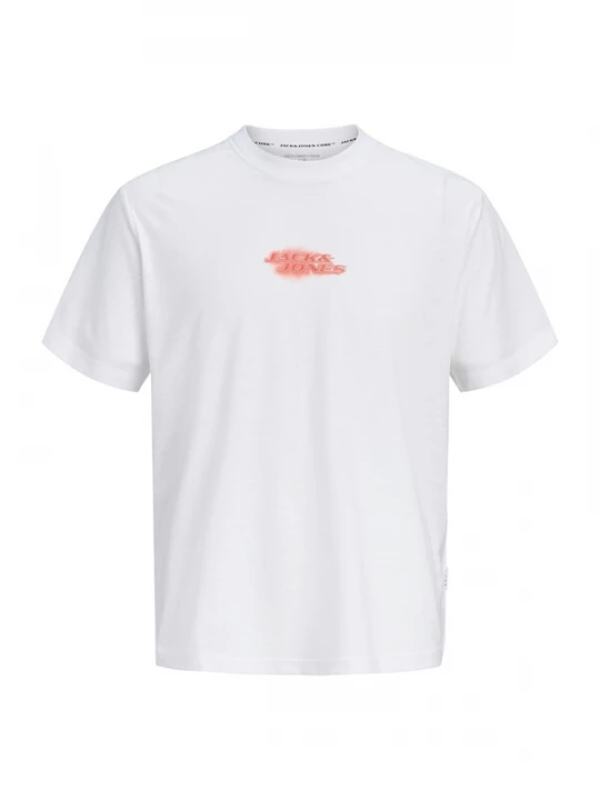 Foto van product Jack & Jones Junior Shirt 'JCOFusion' rood / wit