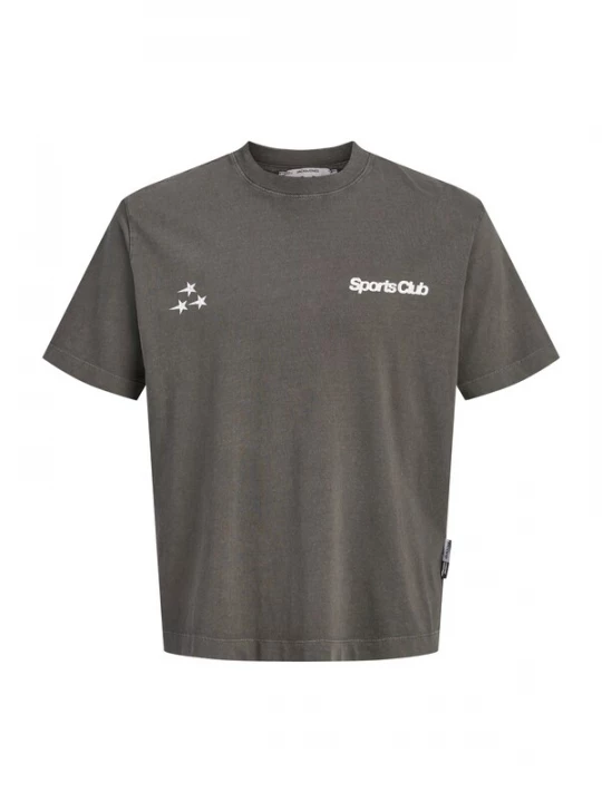 Foto van product Jack & Jones Junior Shirt 'JCOLEGACY' taupe / olijfgroen / kreeft / offwhite