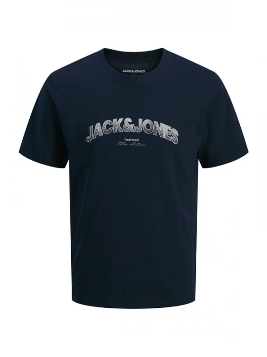 Foto van product Jack & Jones Junior Shirt 'JJAVERY' donkerblauw / wit