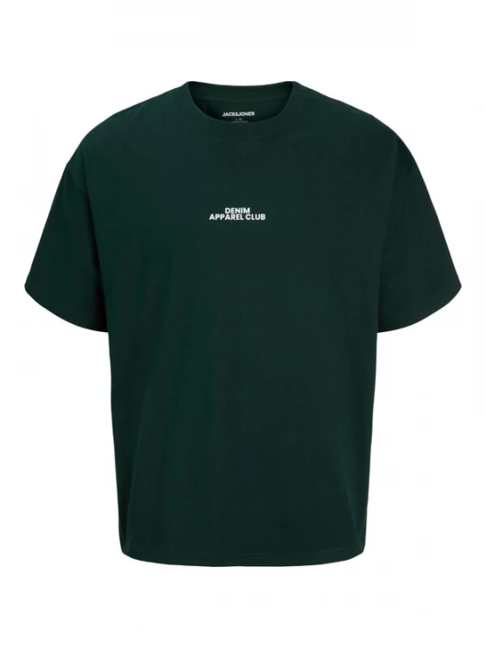 Foto van product Jack & Jones Junior Shirt 'JJBAY' donkergroen / wit