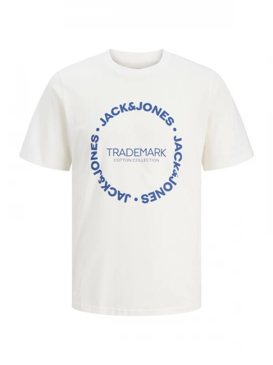 Foto van product Jack & Jones Junior Shirt 'JJBENSON' donkerblauw / wit