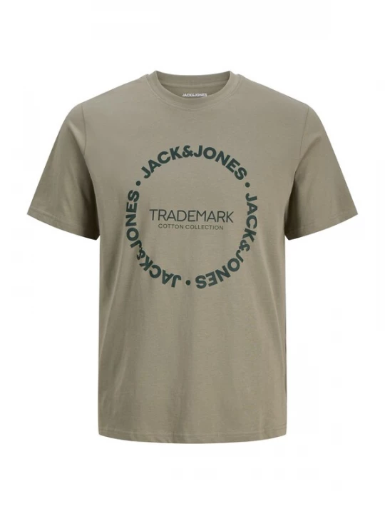 Foto van product Jack & Jones Junior Shirt 'JJBENSON' taupe / olijfgroen