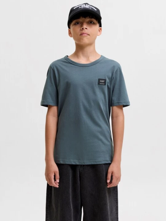 Foto van product Jack & Jones Junior Shirt 'JJCLEVELAND' donkergrijs