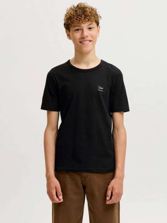 Foto van product Jack & Jones Junior Shirt 'JJCLEVELAND' zwart
