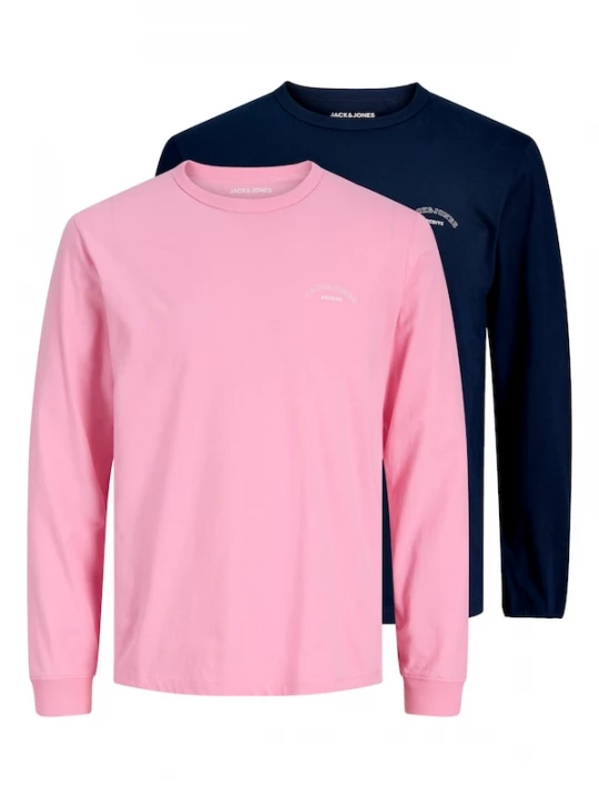 Foto van product Jack & Jones Junior Shirt 'JJCollege' marine / rosa