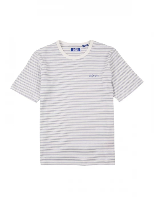 Foto van product Jack & Jones Junior Shirt 'JJDEVIN DAYTONA' navy / wit