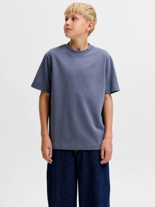 Foto van product Jack & Jones Junior Shirt 'JJEBARRON' basaltgrijs