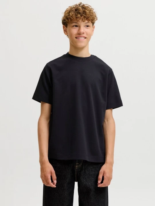 Foto van product Jack & Jones Junior Shirt 'JJEBARRON' zwart
