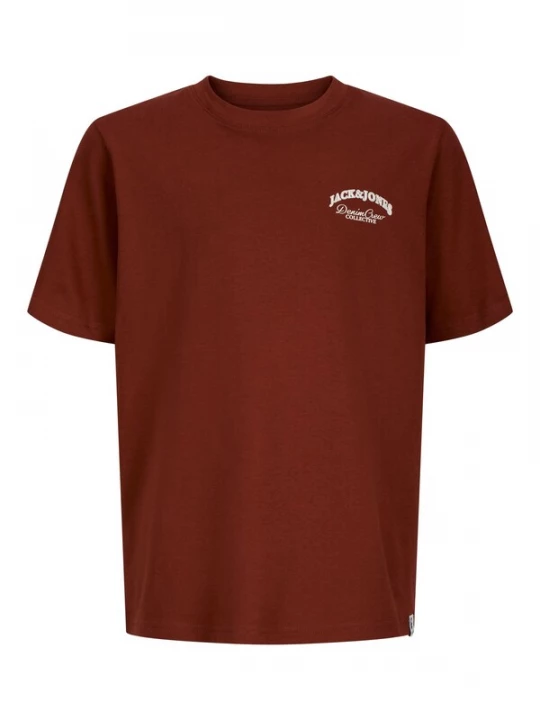 Foto van product Jack & Jones Junior Shirt 'JJEBRANDES' crème / navy / roestbruin