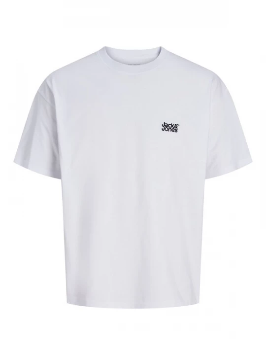 Foto van product Jack & Jones Junior Shirt 'JJECOLTON' zwart / wit