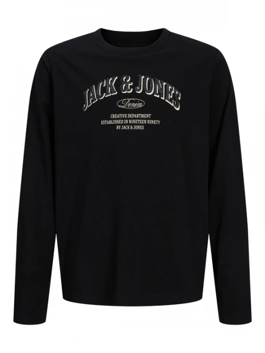 Foto van product Jack & Jones Junior Shirt 'JJEDENVER' crème / zwart