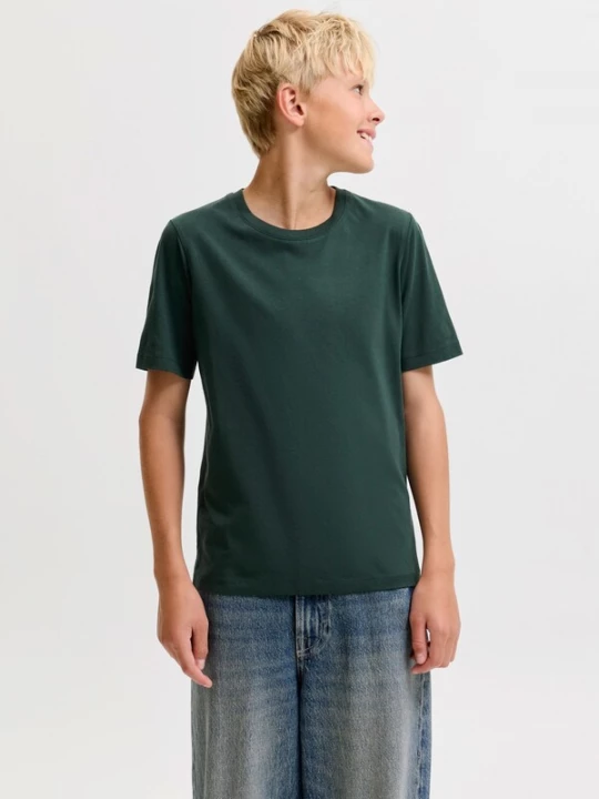 Foto van product Jack & Jones Junior Shirt 'JJEORGANIC' groen