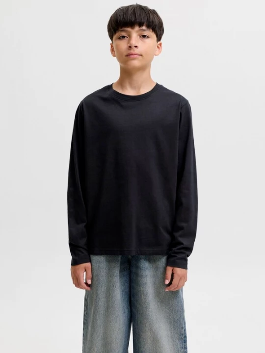 Foto van product Jack & Jones Junior Shirt 'JJEORGANIC' zwart